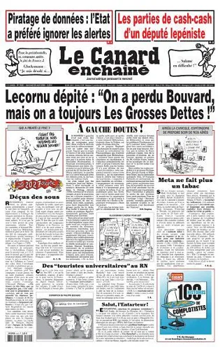 Le Canard enchaîné - 26 Août 2026