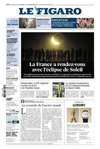 Le Figaro du Mercredi 12 Août 2026