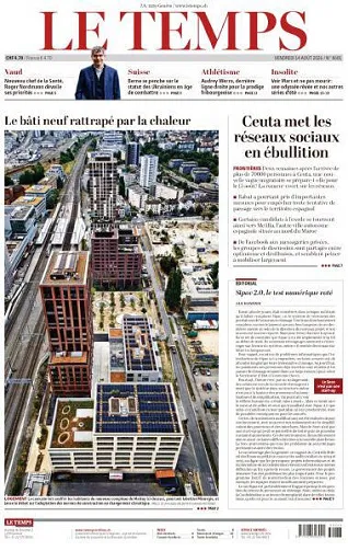 Le Temps - 14 Août 2026