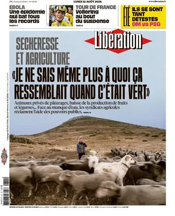 Libération du Lundi 10 Août 2026